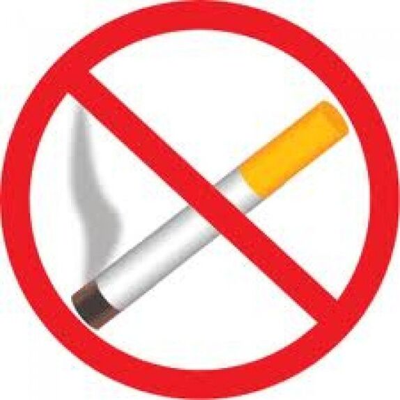 The ban on smoking