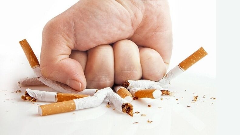 smoking cessation and effects on the body